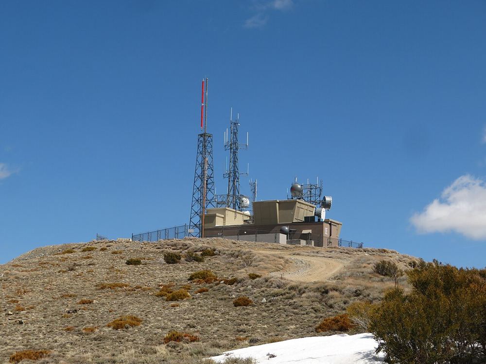 Top of Peavine Mountain above Reno