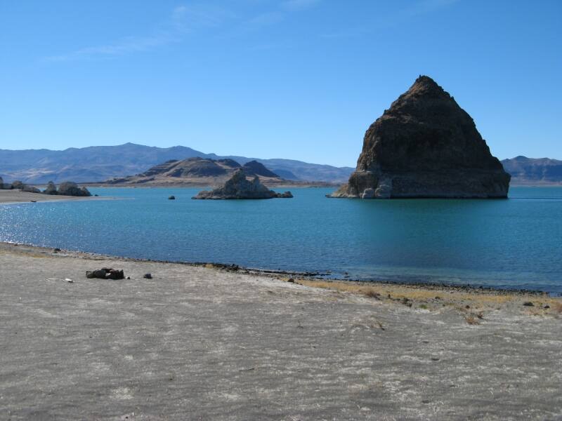 The Pyramid at Pyramid Lake